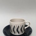 Mogambo Coffee Can and Saucer; Crown Lynn Potteries Limited; 1963; 2024.2.8.1-2