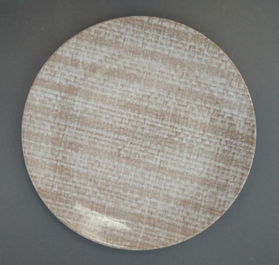 Lunch plate - Seagrass pattern; Crown Lynn Potteries Limited; 1965-1975; 2016.48.4