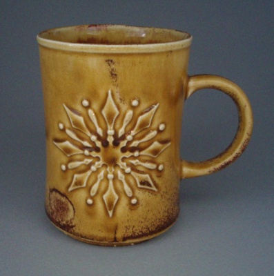 Mug - geometric; Titian Potteries (1965) Limited; 1971-1981; 2008.1.2257