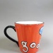 Mug - Godess pattern; Studio Ceramics NZ Ltd; 1999; 2017.1.112