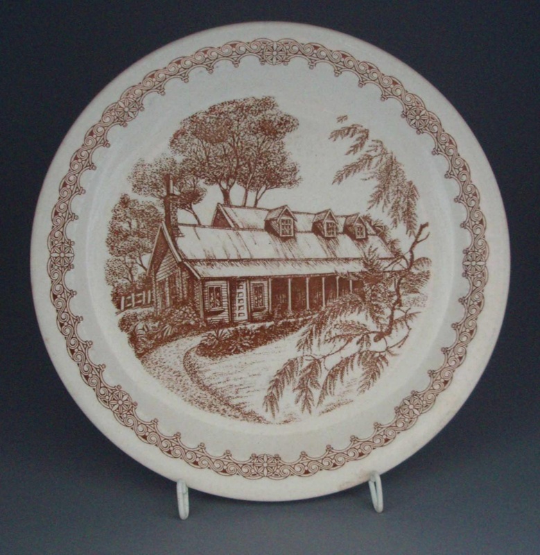 Dinner Plate Heritage Pattern Crown Lynn Potteries Limited 1981