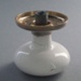Door handle and rose; Crown Lynn Technical Ceramics Limited; 1976-1989; 2008.1.683