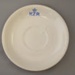 Saucer - New Zealand Railways; Crown Lynn Potteries Limited; 1972; 2015.1.4