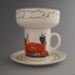 Child's bread and butter plate - Tootle train; Crown Lynn Potteries Limited; 1981-1989; 2009.1.879
