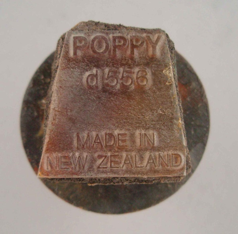 Backstamp - Poppy; Crown Lynn Potteries Limited; 1975-1985; 2008.1.1708