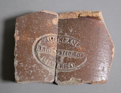 Shard - Auckland Brick & Tile Co.; Auckland Brick & Tile Company; 2015.1.175.1-2