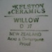 Bowl - Willow pattern; Crown Lynn Potteries Limited; 1968-1980; 2008.1.1926