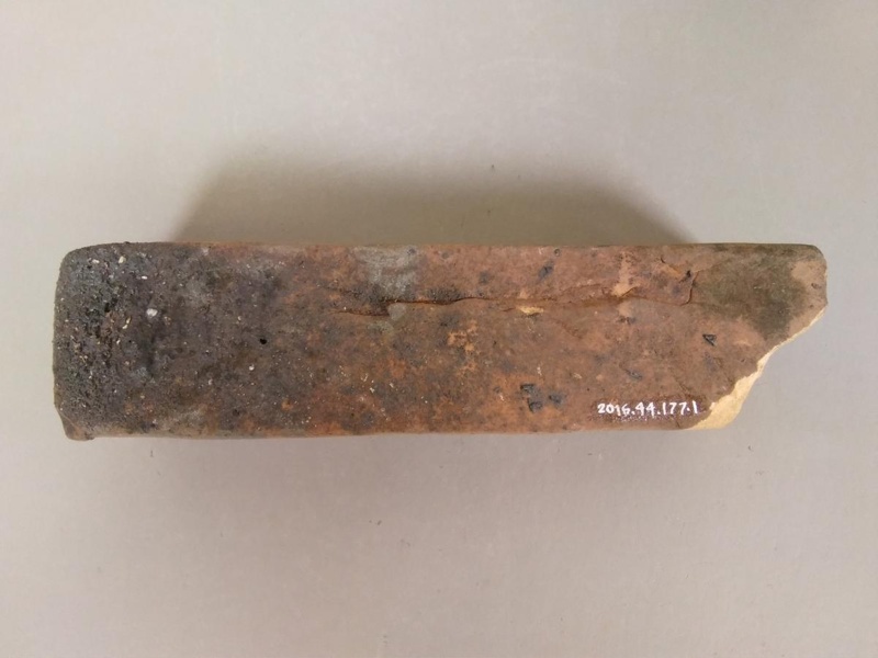 Half batt test piece; Glenburn Fireclay and Pottery Company Limited; 1923-1929; 2016.44.176