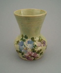 Vase - floral; Amalgamated Brick and Pipe Company Limited; 1942-1948; 2008.1.292