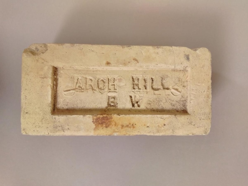 Brick; Arch Hill Brick and Tile Company; 1877; 2016.44.186