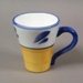 Mug - Nimes pattern; Studio Ceramics NZ Ltd; 2001; 2017.1.2