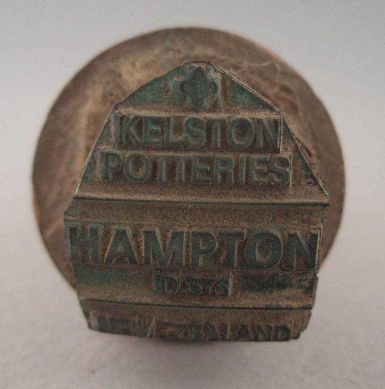 Backstamp - Hampton; Crown Lynn Potteries Limited; 1970-1985; 2008.1.2153
