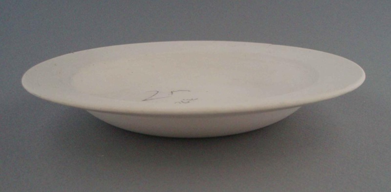 Bowl - bisque; Crown Lynn Potteries Limited; 1988-1989; 2008.1.1984