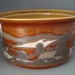 Casserole and lid - trial; Crown Lynn Potteries Limited; 1986; 2008.1.1060.1-2