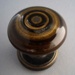 Door handle and rose - Mosque pattern; Crown Lynn Technical Ceramics Limited; 1976-1989; 2008.1.696