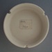 Ashtray - bisque; Crown Lynn Potteries Limited; 1975-1989; 2009.1.73