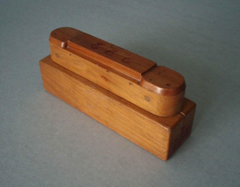 Wooden pattern; Unknown; 1940-1970; 2010.1.79.1-4
