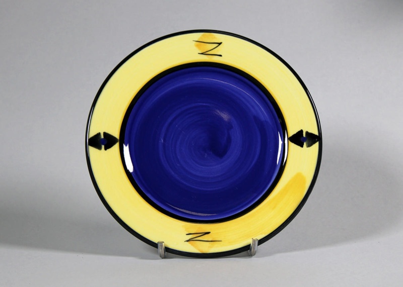 Side plate - Waipapa Potteries; Studio Ceramics NZ Ltd; 2017.1.225