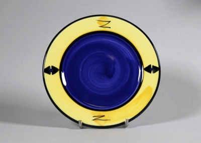 Side plate - Waipapa Potteries; Studio Ceramics NZ Ltd; 2017.1.225
