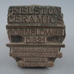 Backstamp - Cornflower; Crown Lynn Potteries Limited; 1975-1985; 2008.1.2122