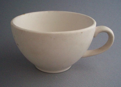 Cup - bisque; Crown Lynn Potteries Limited; 1965-1989; 2009.1.117