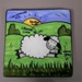 Platter  - Leapy Lamb pattern; Studio Ceramics NZ Ltd; 2006-2016; 2017.1.14