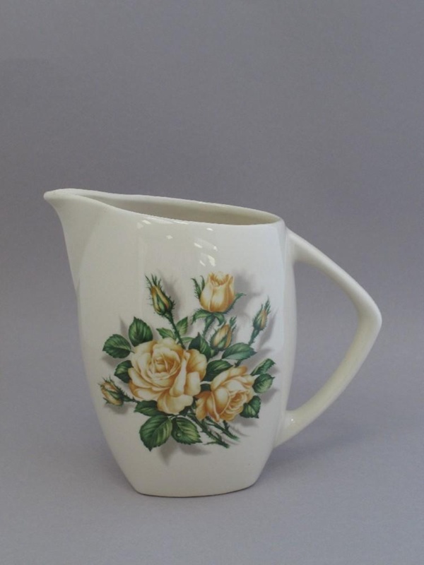 Jug - floral; Titian Potteries (1965) Limited; 1971-1979; 2015.24.36