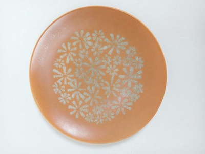 Side plate - Palm Springs; Crown Lynn Potteries Limited; 1966; 2016.48.49