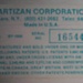 Credit card reader; Bartizan Corporation; 1980-1989; 2009.1.1800