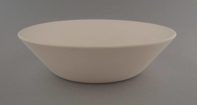 Vegetable bowl - bisque; Crown Lynn Potteries Limited; 1971-1989; 2009.1.766