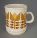 Mug - floral; Titian Potteries (1965) Limited; 1971-1980; 2008.1.845