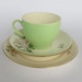 Bread and butter plate - Fantasy; Crown Lynn Potteries Limited; 1950-1962; 2016.48.101
