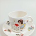 Cup and Saucer - Nursery Rhymes; Crown Lynn Potteries Limited; 1976-1988; 2016.48.36