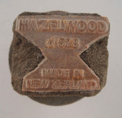 Backstamp - Hazelwood; Crown Lynn Potteries Limited; 1975-1985; 2008.1.1704