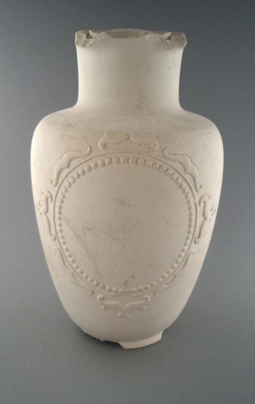 Plaster model - vase; Titian Potteries (1965) Limited; 1979-1988; 2009.1.858