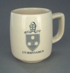 Mug - Diocesan School for Girls; Luke Adams Pottery Limited; 1978-1979; 2009.1.43