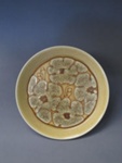 Bread and butter plate - Camille pattern; Crown Lynn Potteries Limited; 1977-1980; 2016.11.5