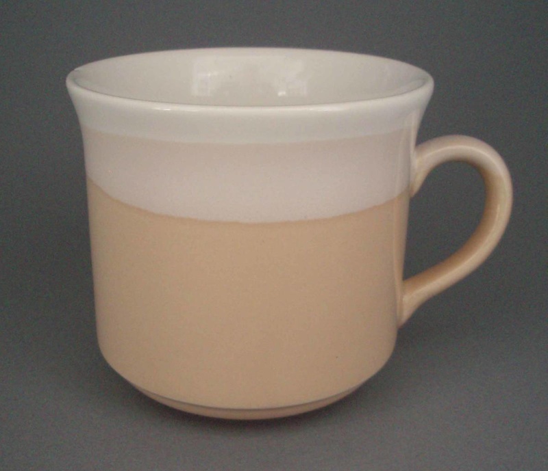Cup - banded; Crown Lynn Potteries Limited; 1984-1989; 2008.1.1731