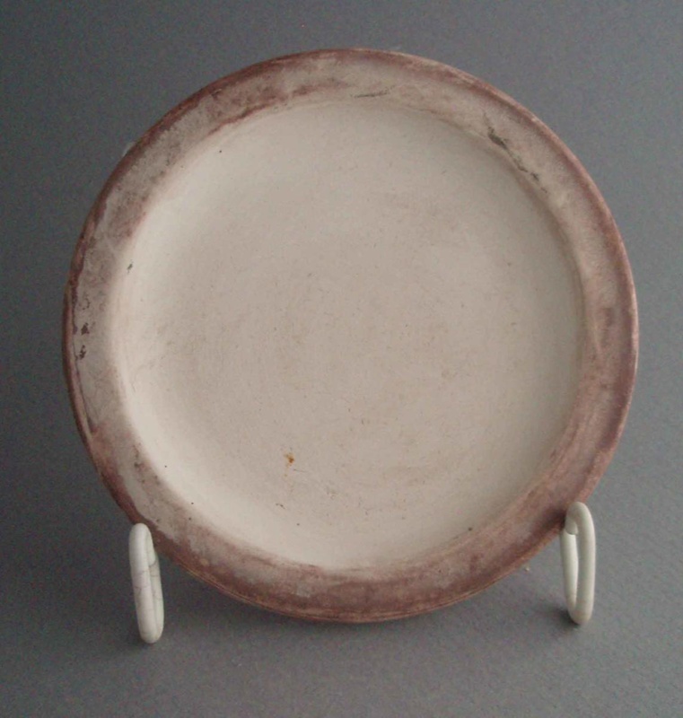 Butter pat - bisque; Crown Lynn Potteries Limited; 1980-1989; 2008.1.1228
