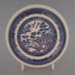 Bread and butter plate - Blue Willow pattern; Crown Lynn Potteries Limited; 1983-1989; 2008.1.2201