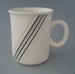 Mug - banded; Crown Lynn Potteries Limited; 1984-1989; 2009.1.800
