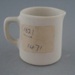 Cream jug - bisque; Crown Lynn Potteries Limited; 1967-1989; 2009.1.395