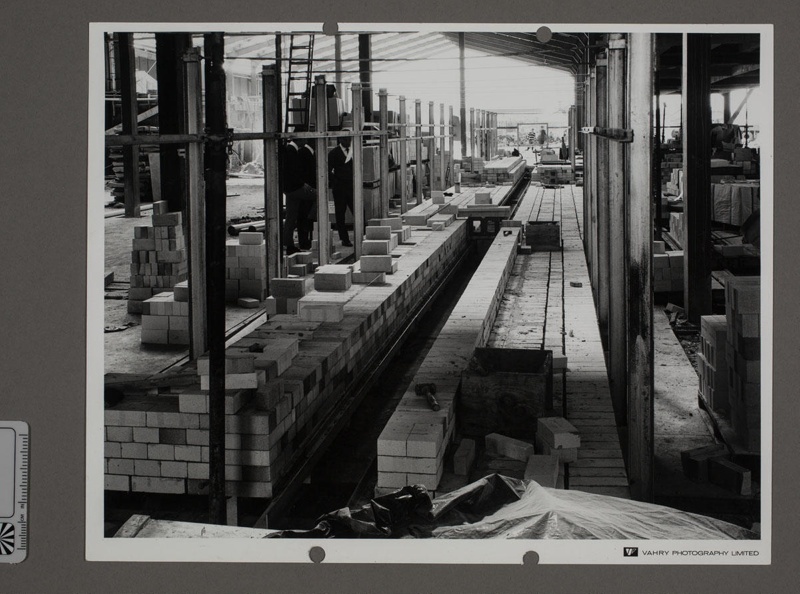 Photograph - Mino Kiln - View Over Bricks "Crown Lynn 13/5/70"; Vahry Photography Limited; 13 May 1970; 2008.1.3164