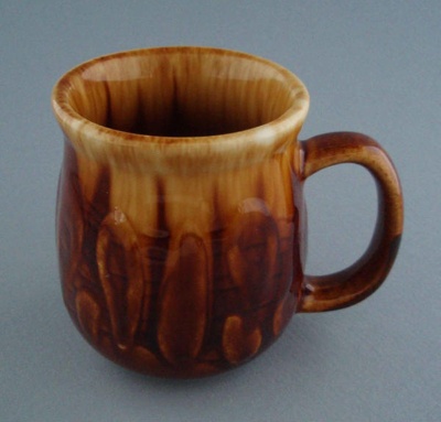 Mug - geometric; Titian Potteries (1965) Limited; 1972-1985; 2008.1.2284