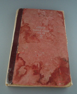 Index - Shape code of new numbers; Crown Lynn Potteries Limited; 1964-1978; 2008.1.1270
