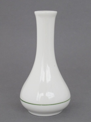 Bud vase - Gibpat Metro; Crown Lynn Potteries Limited; 1985-1989; 2015.5.3