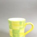 Mug - Chartreuse pattern; Studio Ceramics NZ Ltd; 1998; 2017.1.106