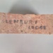 Brick; Daniel Pollen; 1860-1871; 2016.44.51