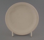 Bread and butter plate - bisque; Crown Lynn Potteries Limited; 1970-1989; 2009.1.269