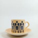Cup and Saucer - Reactive Glaze; Crown Lynn Potteries Limited; 1974-1989; 2016.48.80
